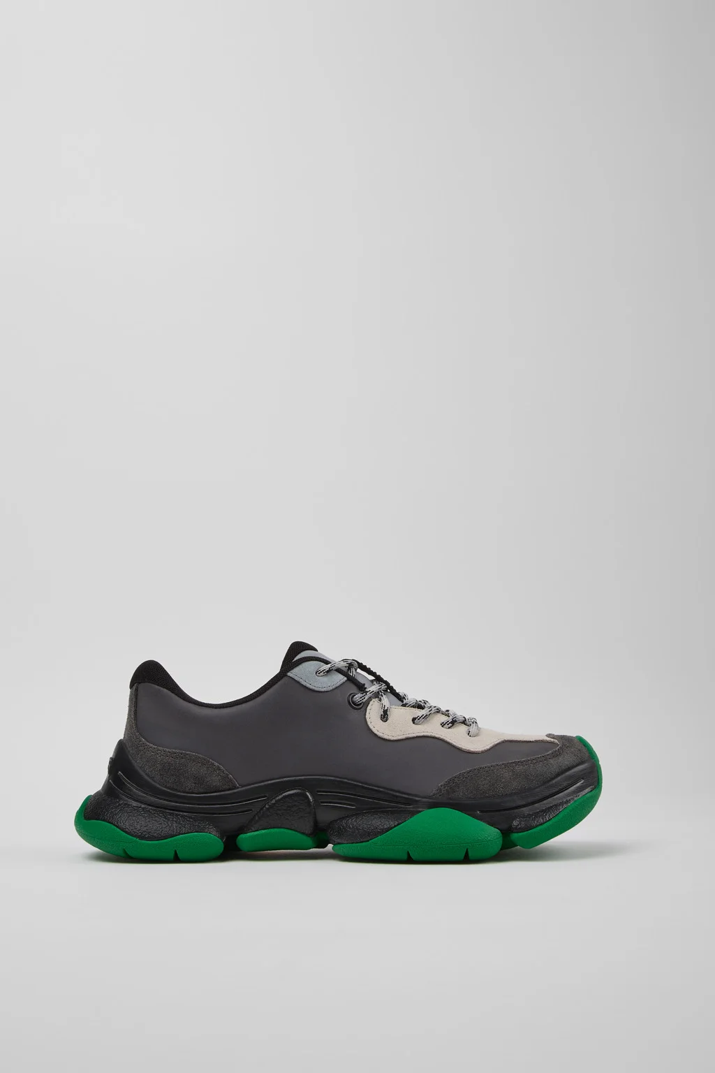 Twins Multicolor Leather and Nubuck Sneakers for Women. - 1