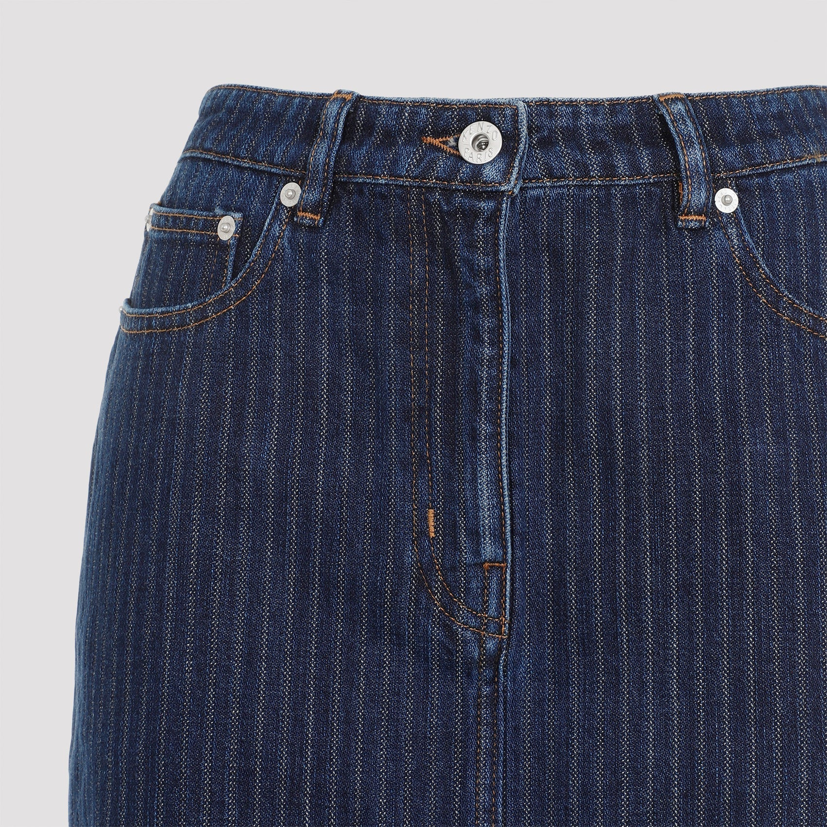 Kenzo Stripped Jacquard Mini Skirt Women - 3