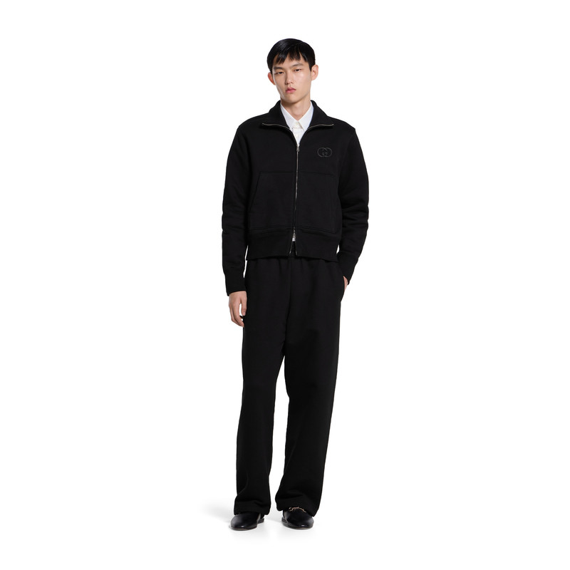 GUCCI Brushed cotton jersey jogging pant outlook