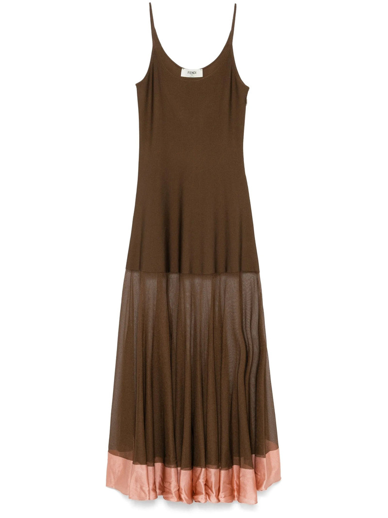 knitted maxi dress - 1