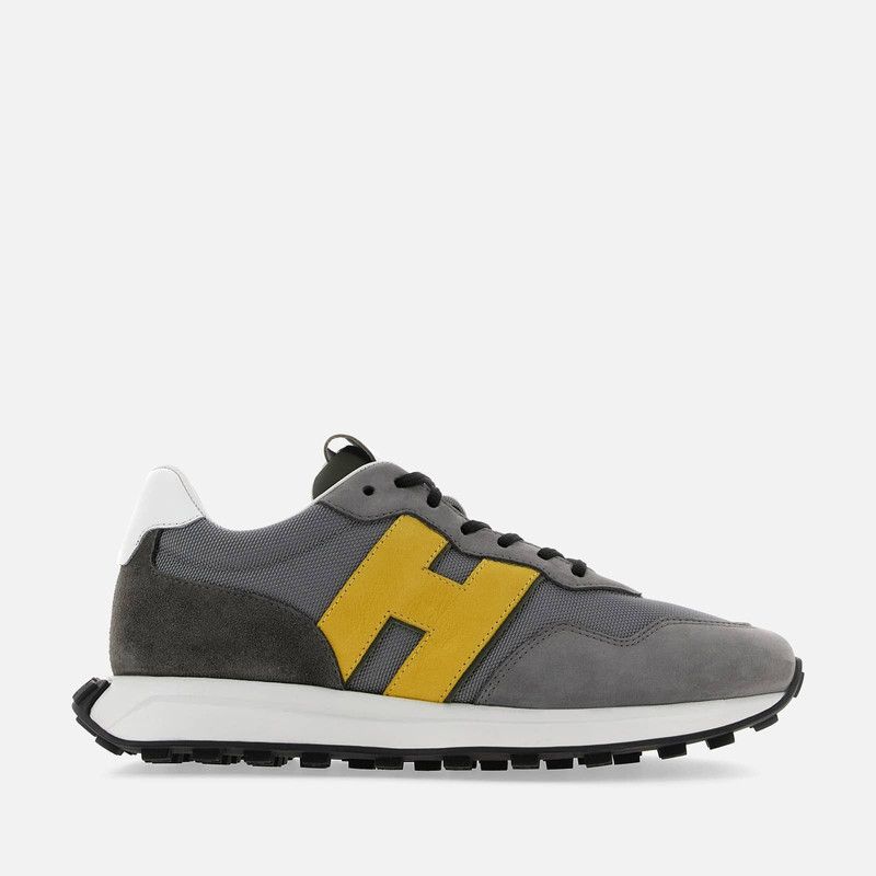 Sneakers Hogan H601 Grey Yellow White - 1