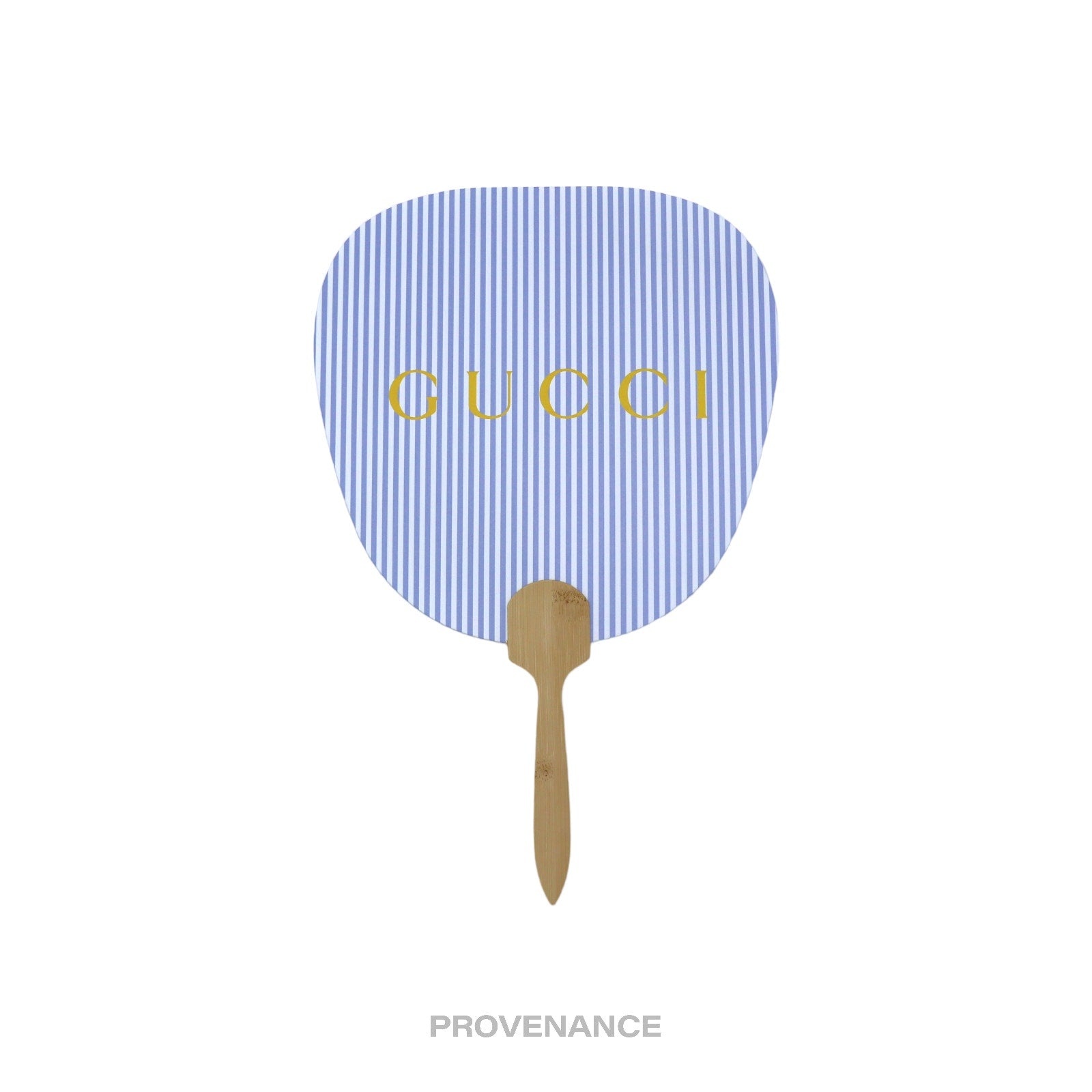 Gucci Logo Bamboo Hand Fan - Striped - 3