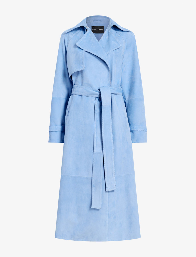 Ramona Coat in Suede 1