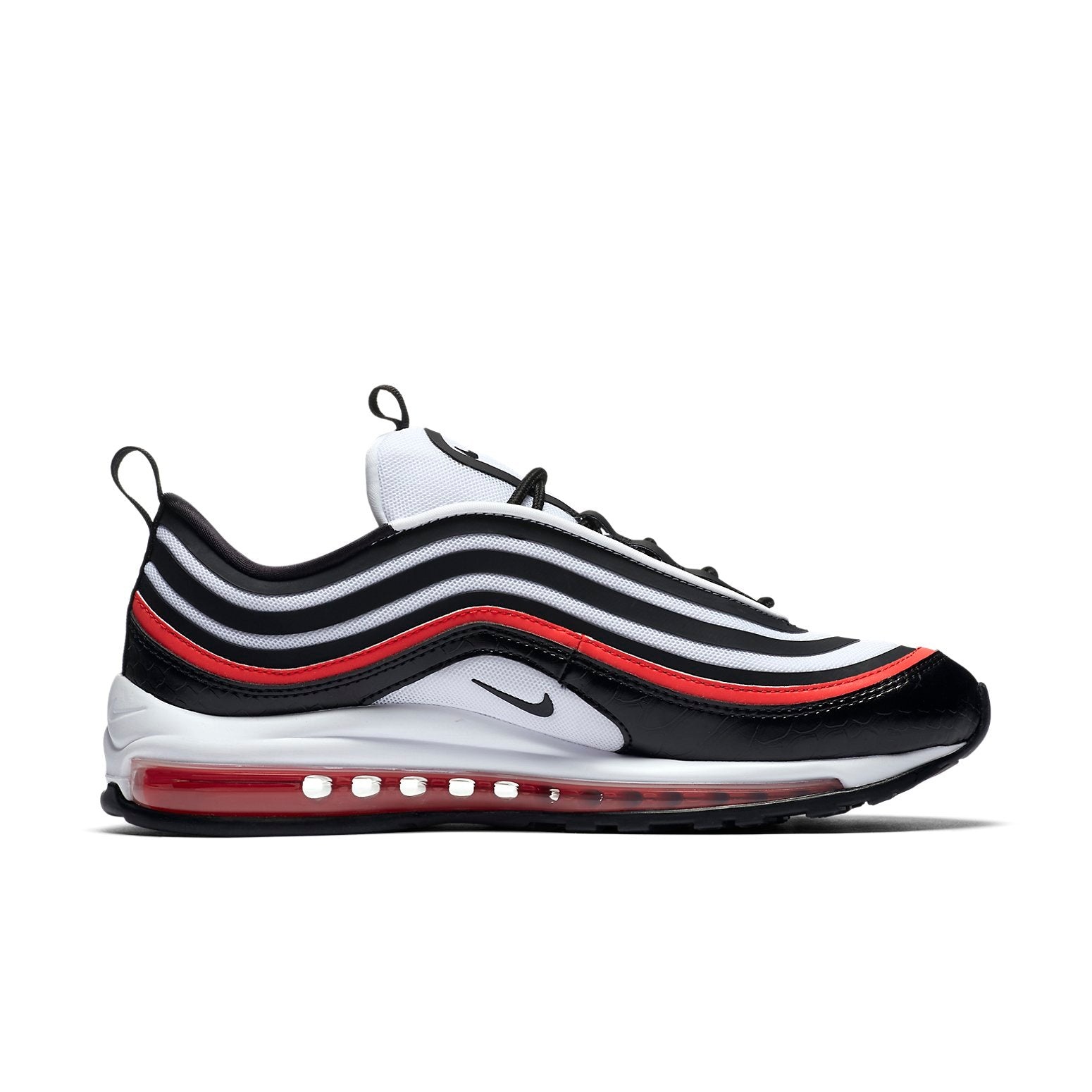 (WMNS) Nike Air Max 97 Ultra 17 'Black White Habanero Red' AH6806-005 - 2