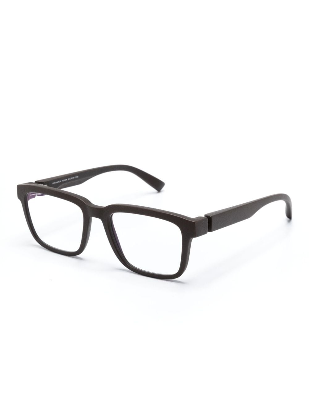 Helicon matte square-frame glasses - 2
