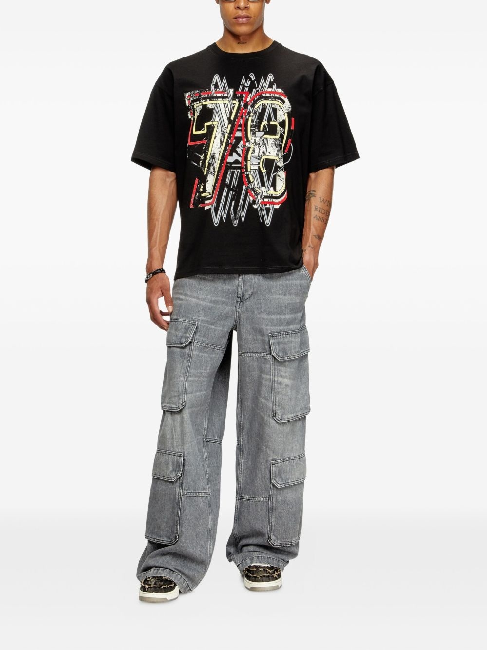 T-Boxt-T8 graphic-print T-shirt - 2