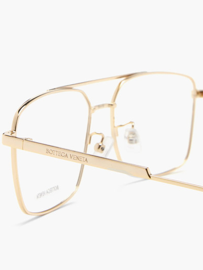 Bottega Veneta Navigator metal glasses outlook