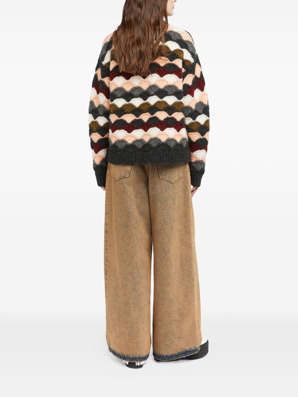 Shattered Stripes sweater - 4