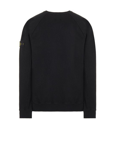 Stone Island 66360 MALFILE' FLEECE_GARMENT DYED 'OLD' EFFECT BLACK outlook