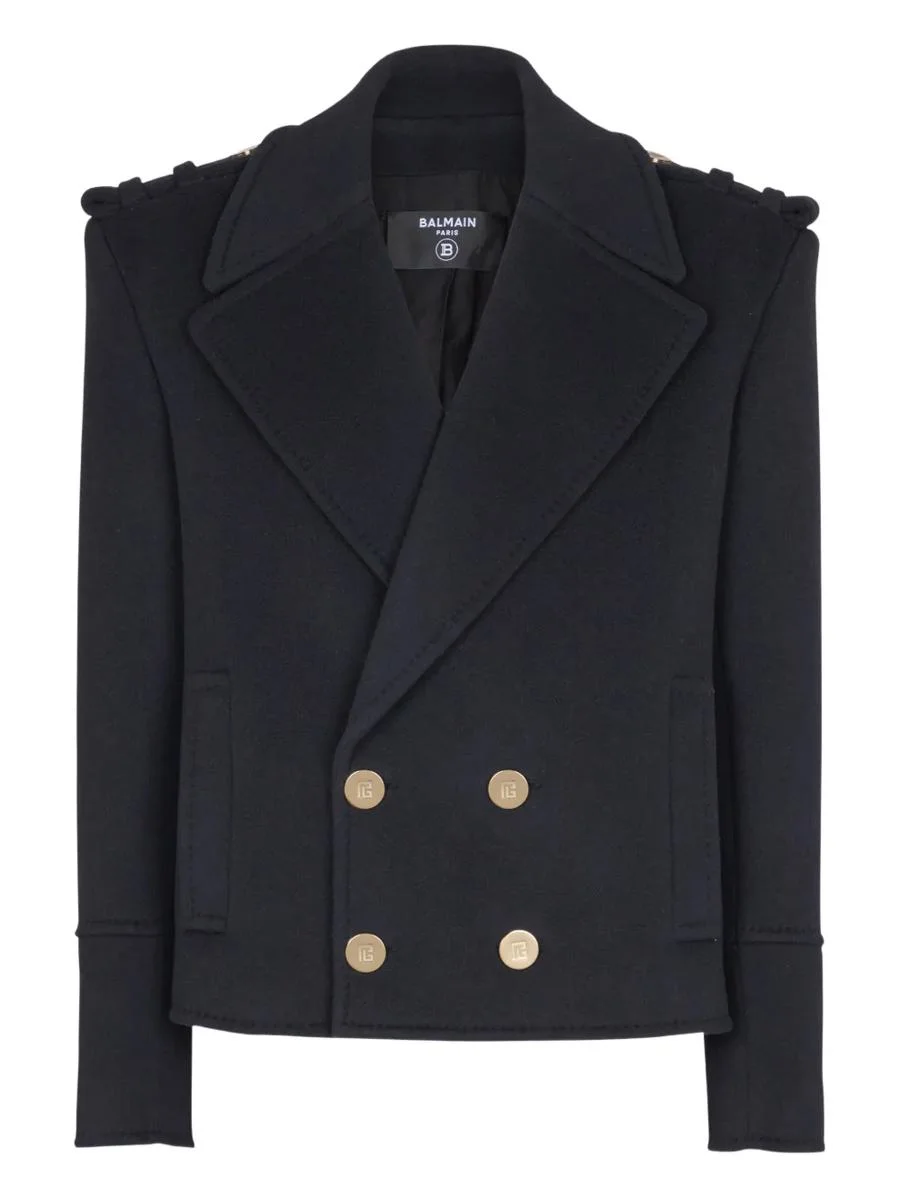 Balmain Cropped Jacket - 1