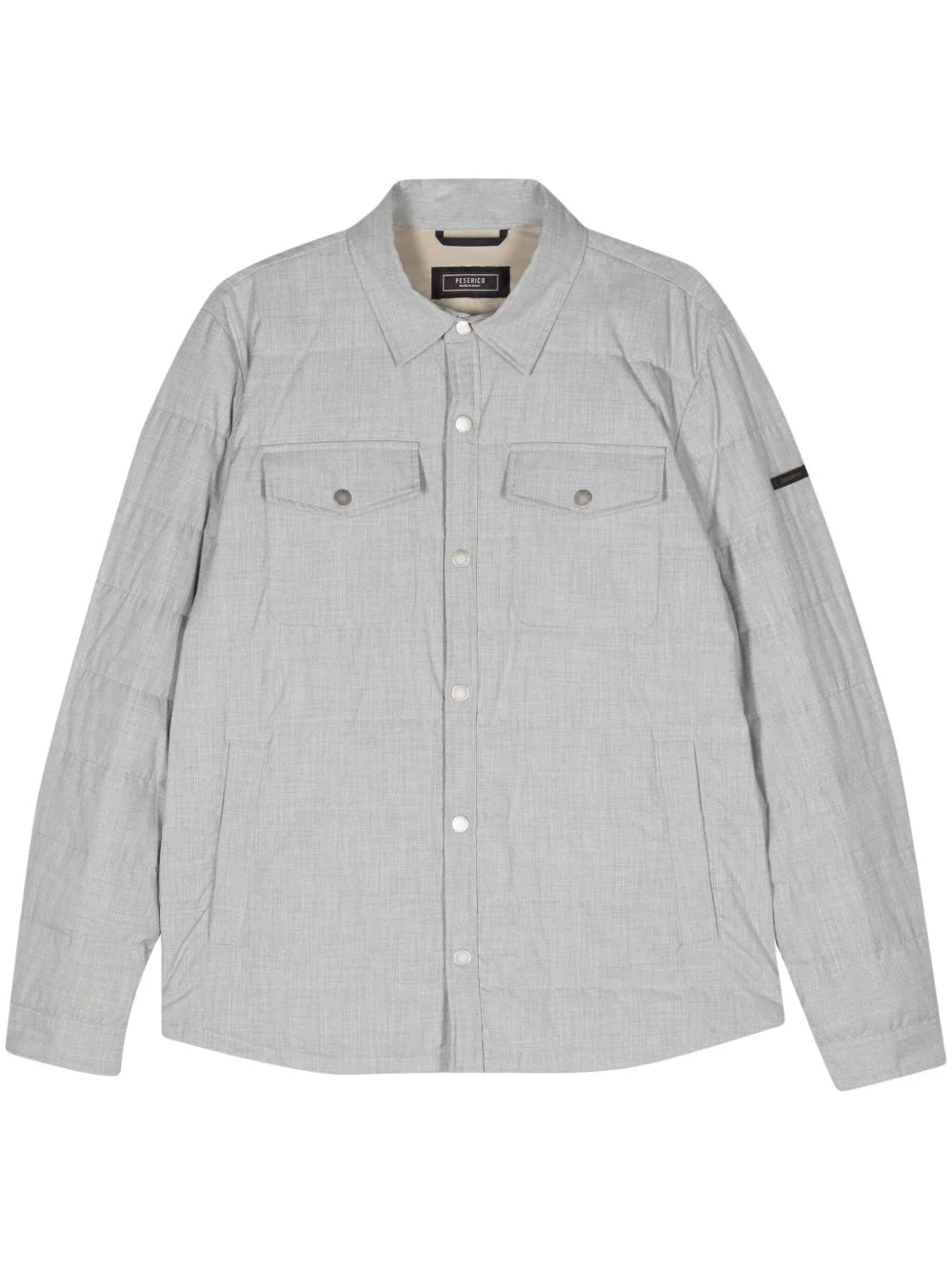 padded shirt jacket - 1