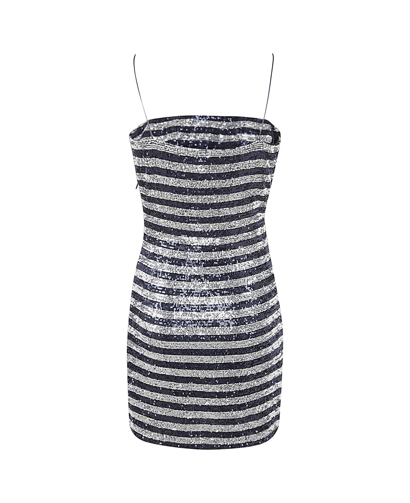 ワンピース BALMAIN BABYDOLL COWL NECK GLITTER SHORT DRESS Balmain Babydoll Cowl Neck Glitter Short Dress Clothing In