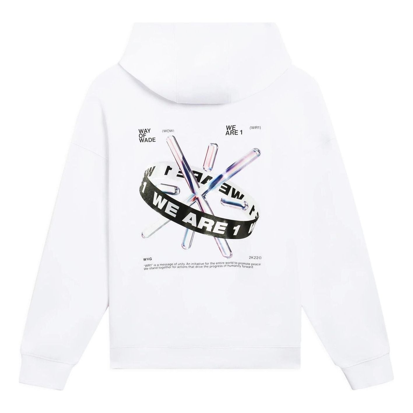 Li-Ning x Glare Sweatshirt 'White Black' AWDS581-2 - 2