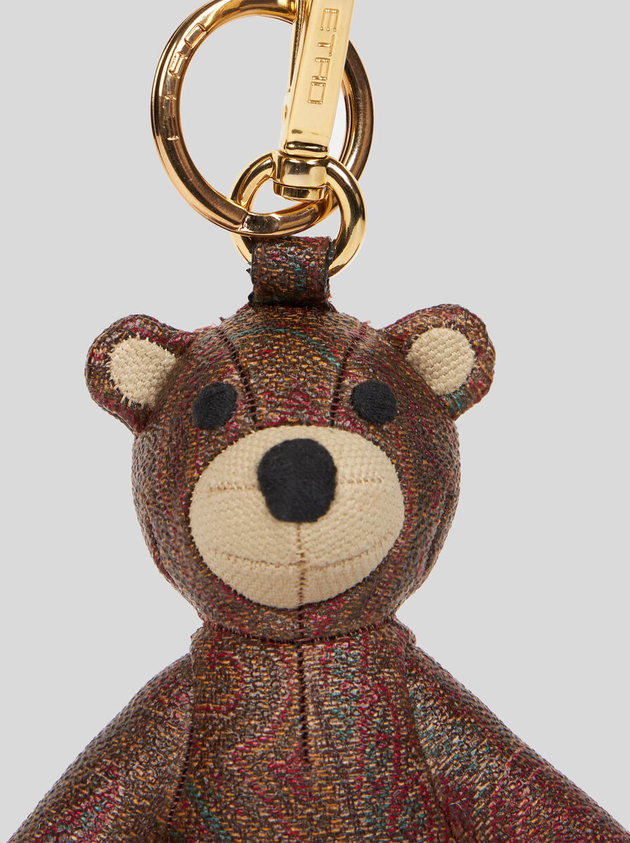 PAISLEY BEAR CHARM - 3