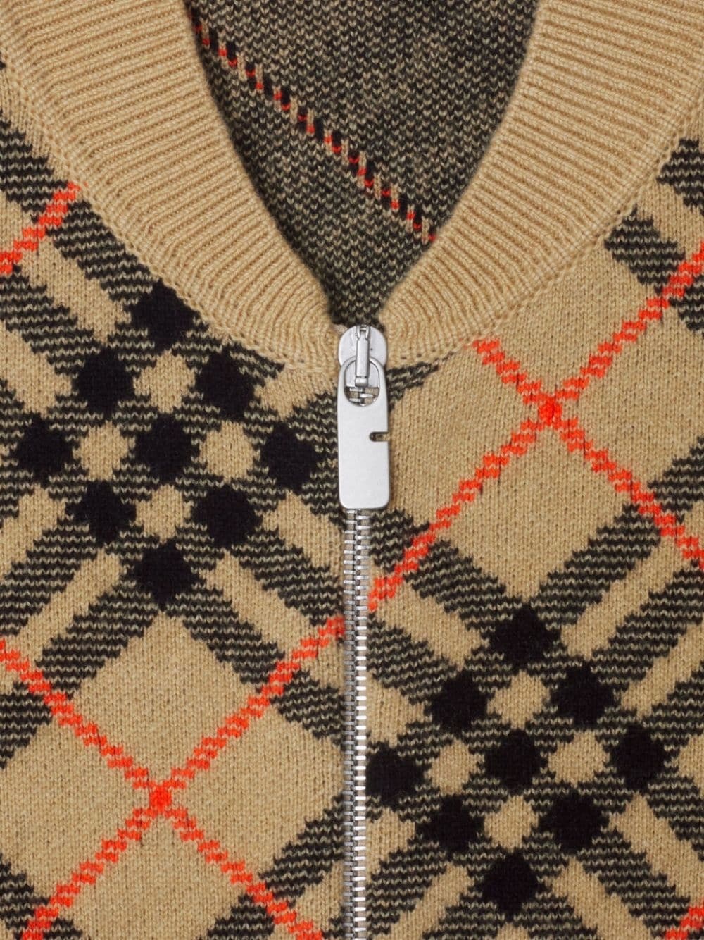 Burberry Check cardigan - 2