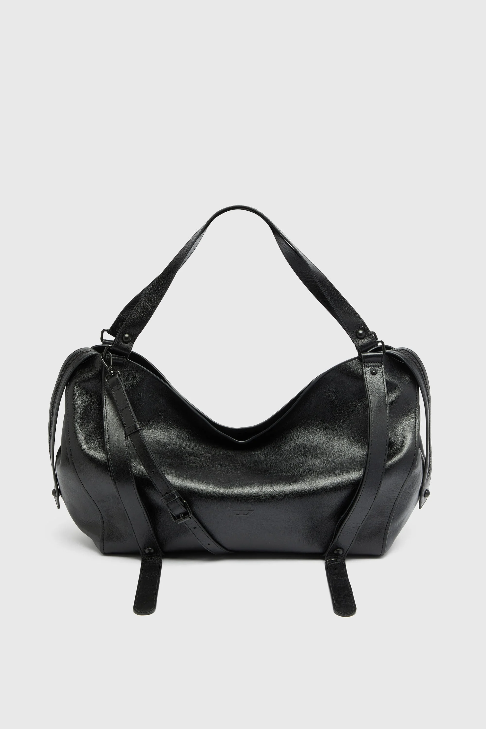 D-ONE-LARGE TOP-HANDLE BAG IN LEATHER - 1