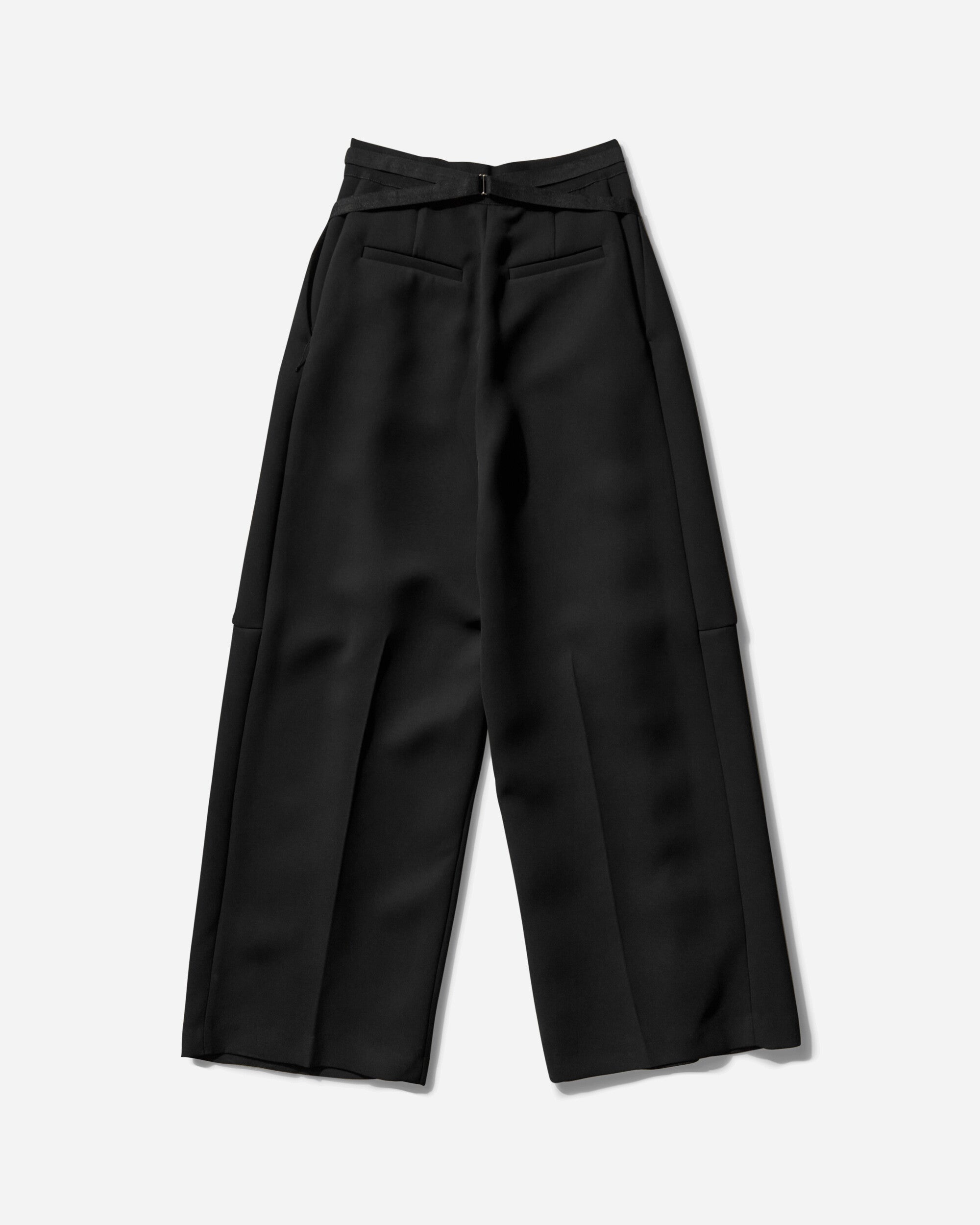Women's Crepe Pants Black - 2