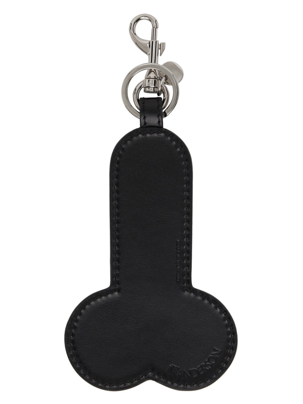 Black Crystal Penis Keychain - 2