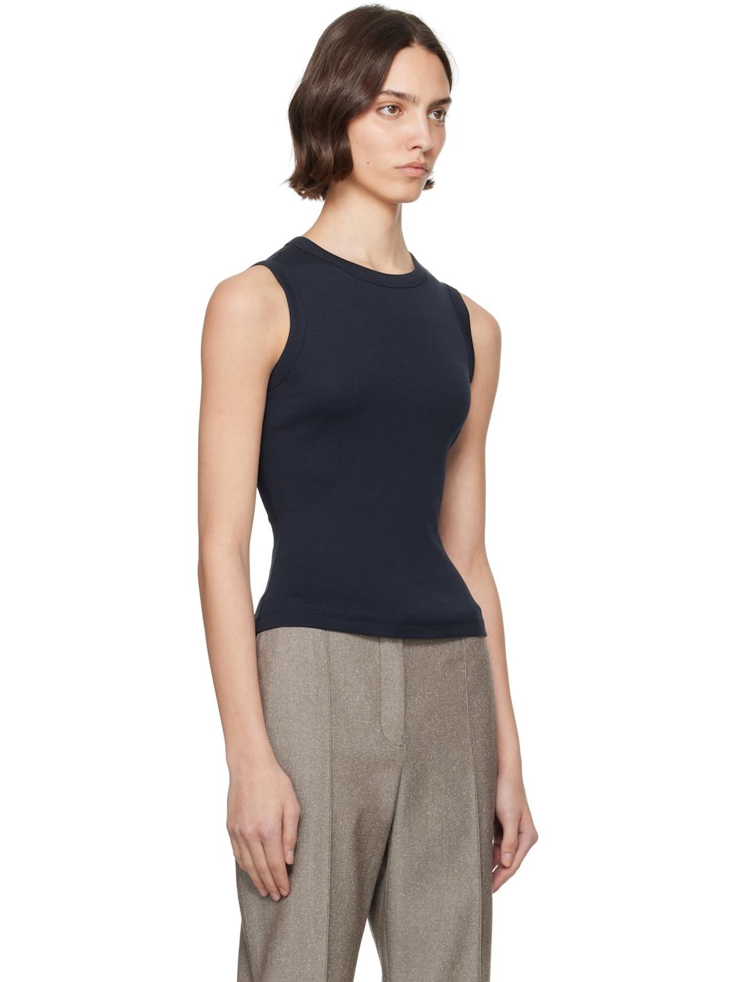 Navy Esmé Tank Top - 2