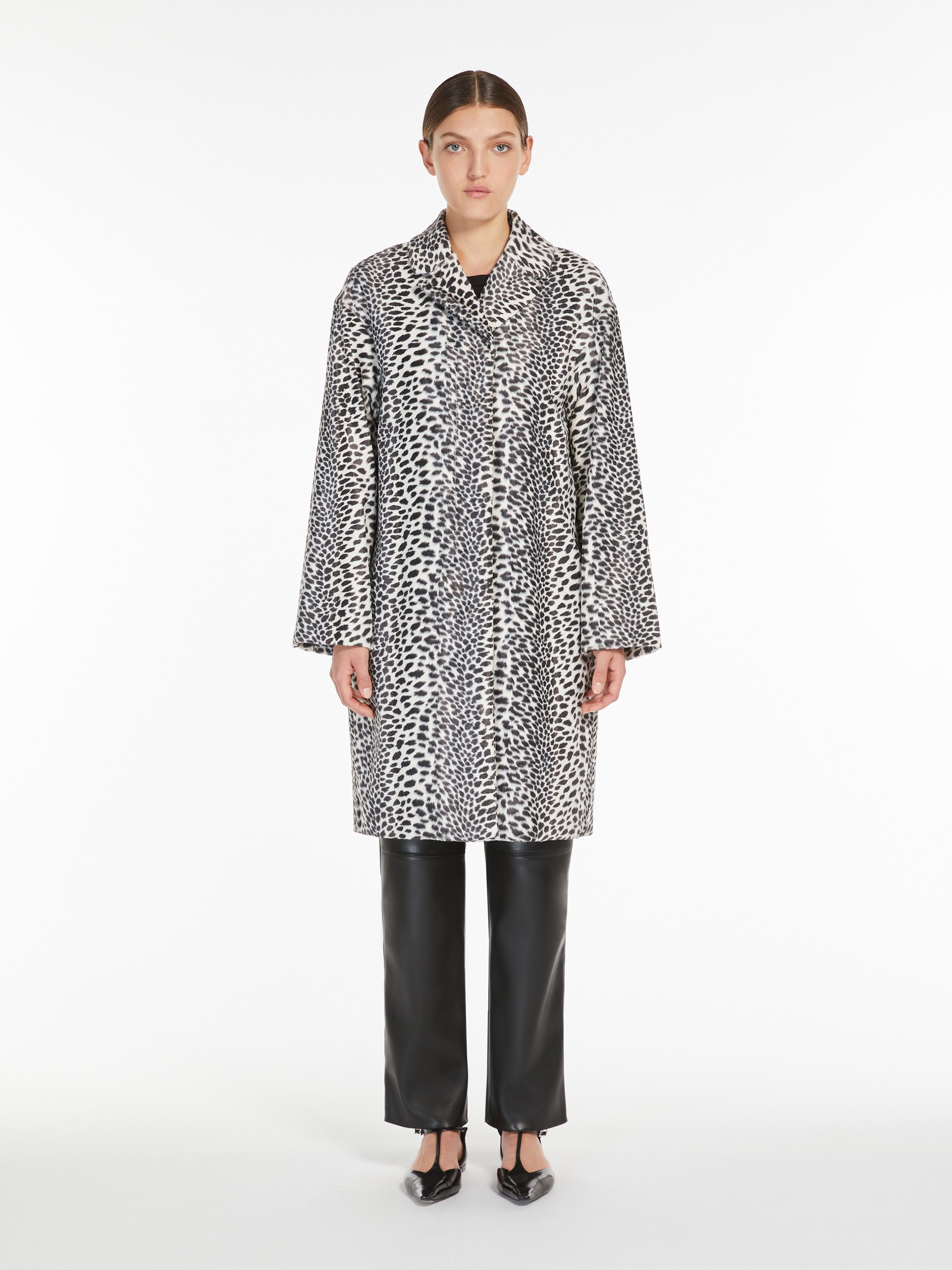DANIA Patterned cotton coat - 3
