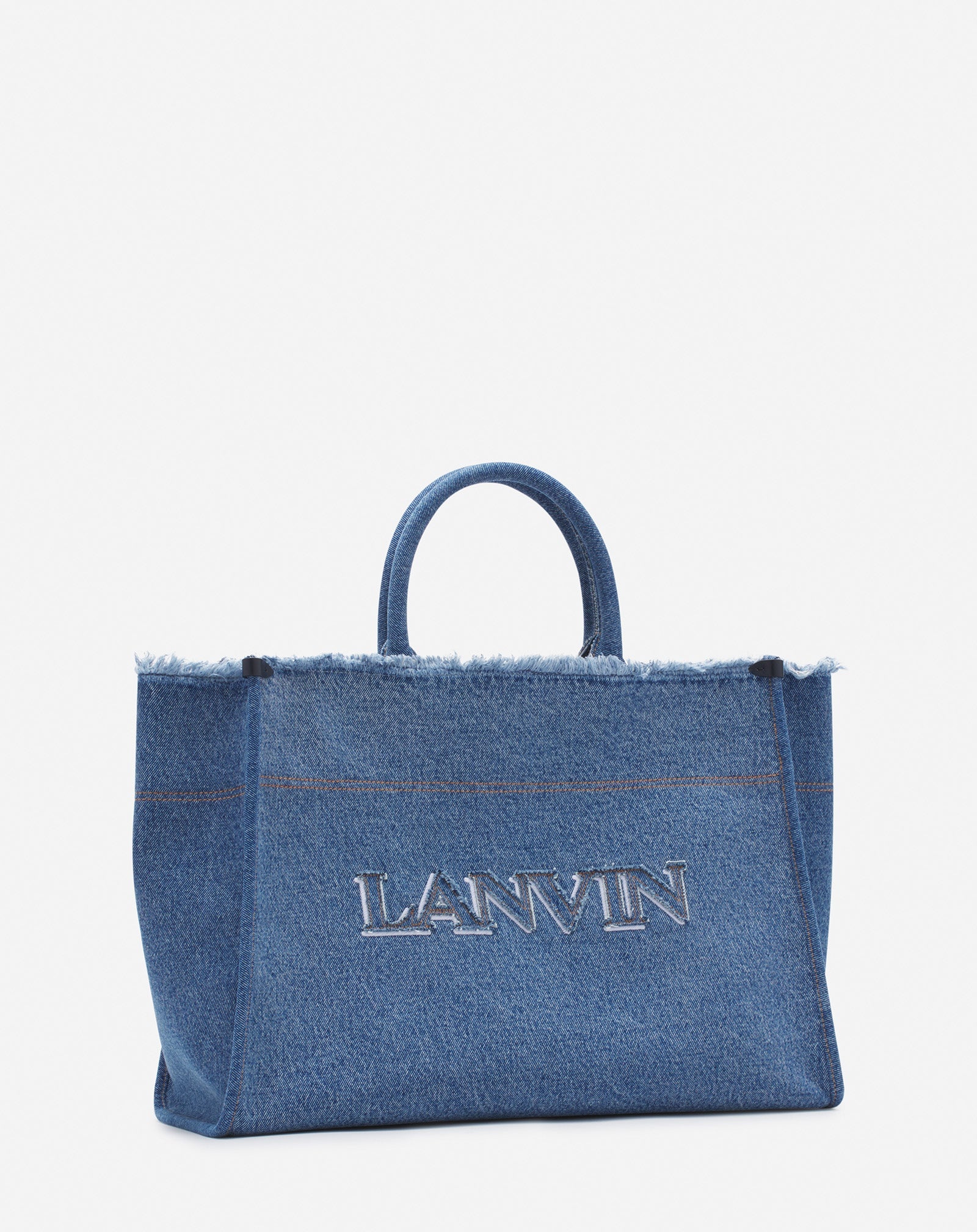 IN&OUT MM TOTE BAG IN DENIM - 2