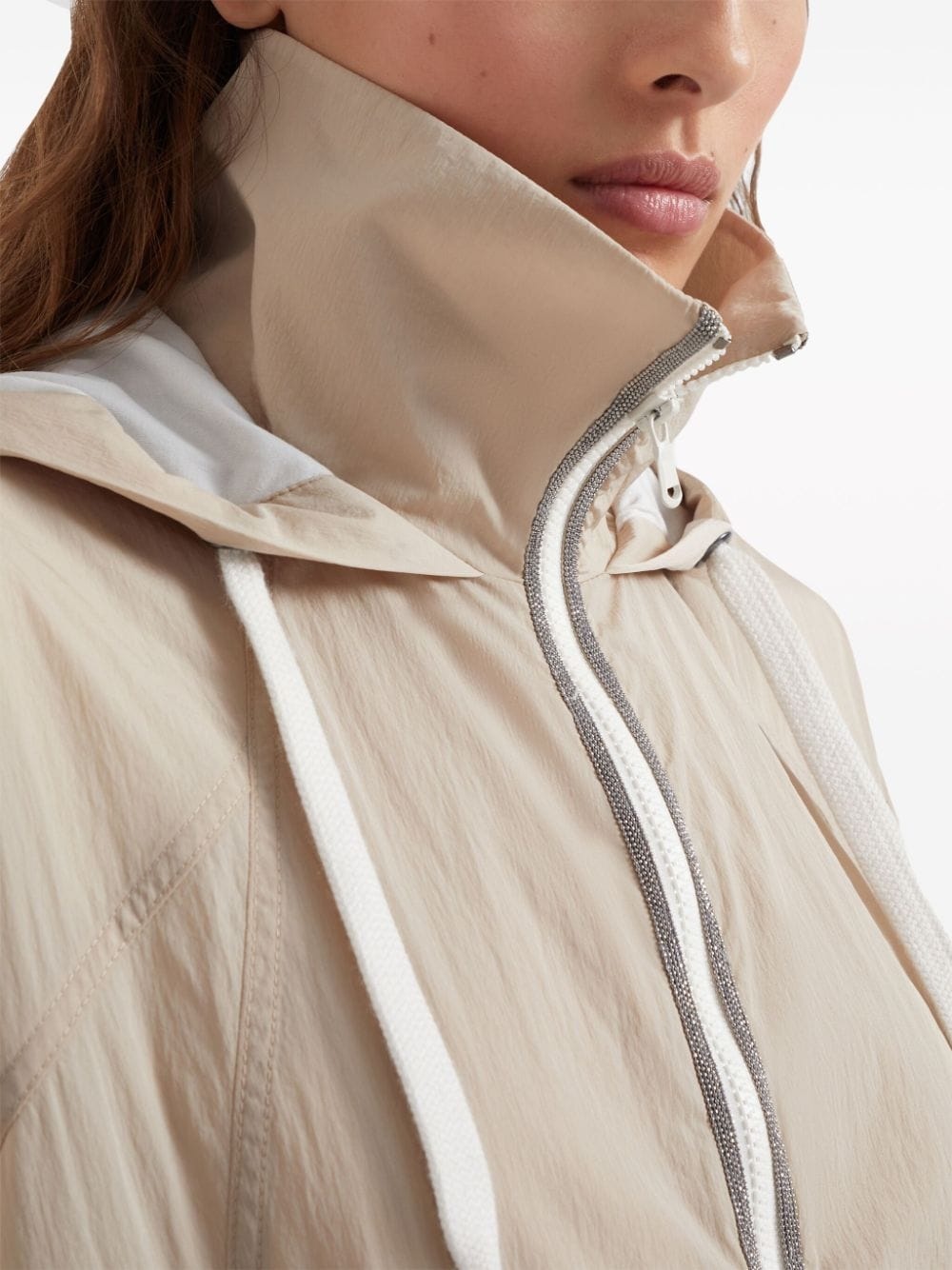 lightweight zip-front jacket - 6