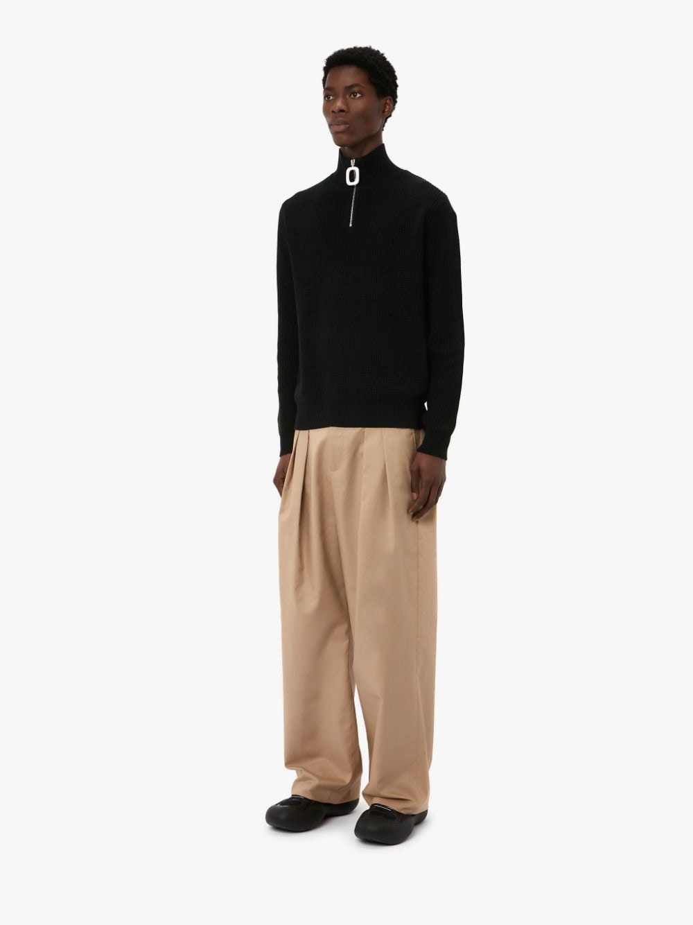 JWA PULLER HALF ZIP JUMPER - 4