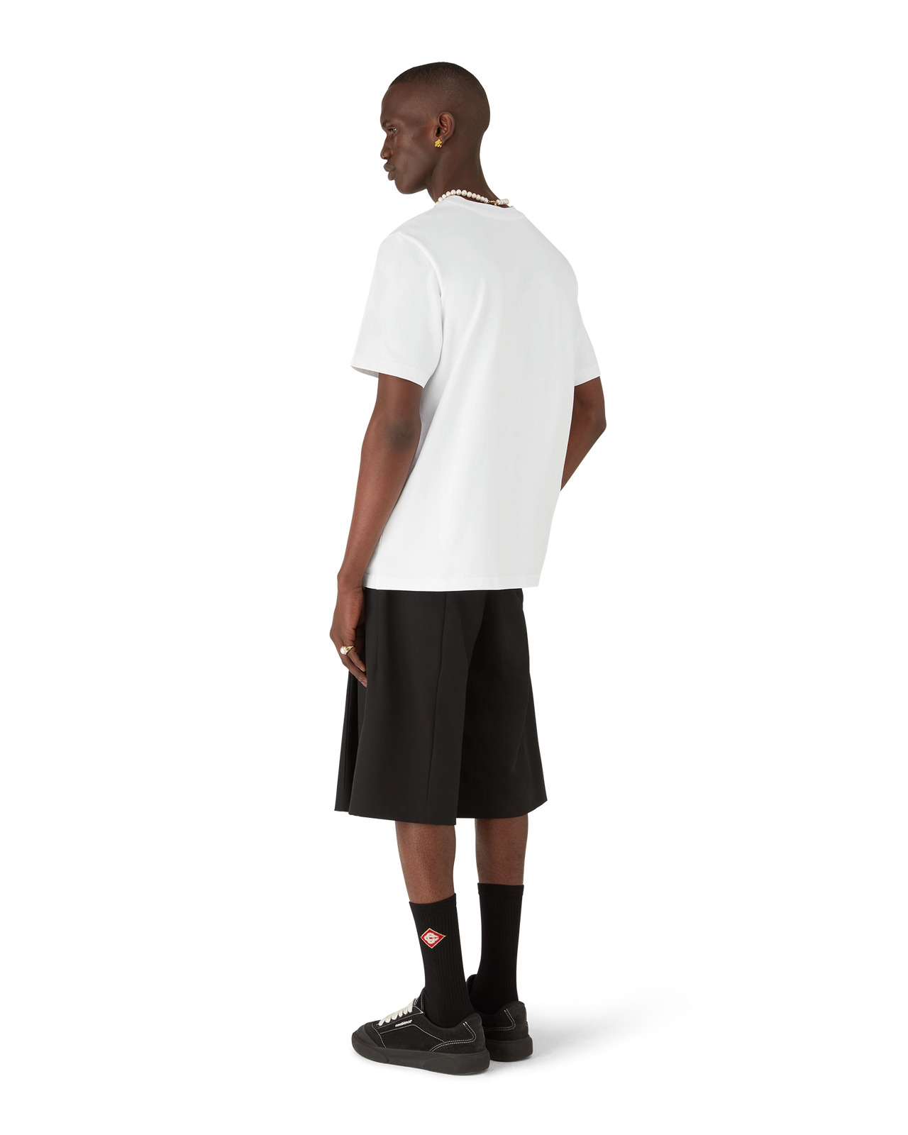 Tennis Club Icon Short Sleeve T-Shirt | Casablanca Paris - 3