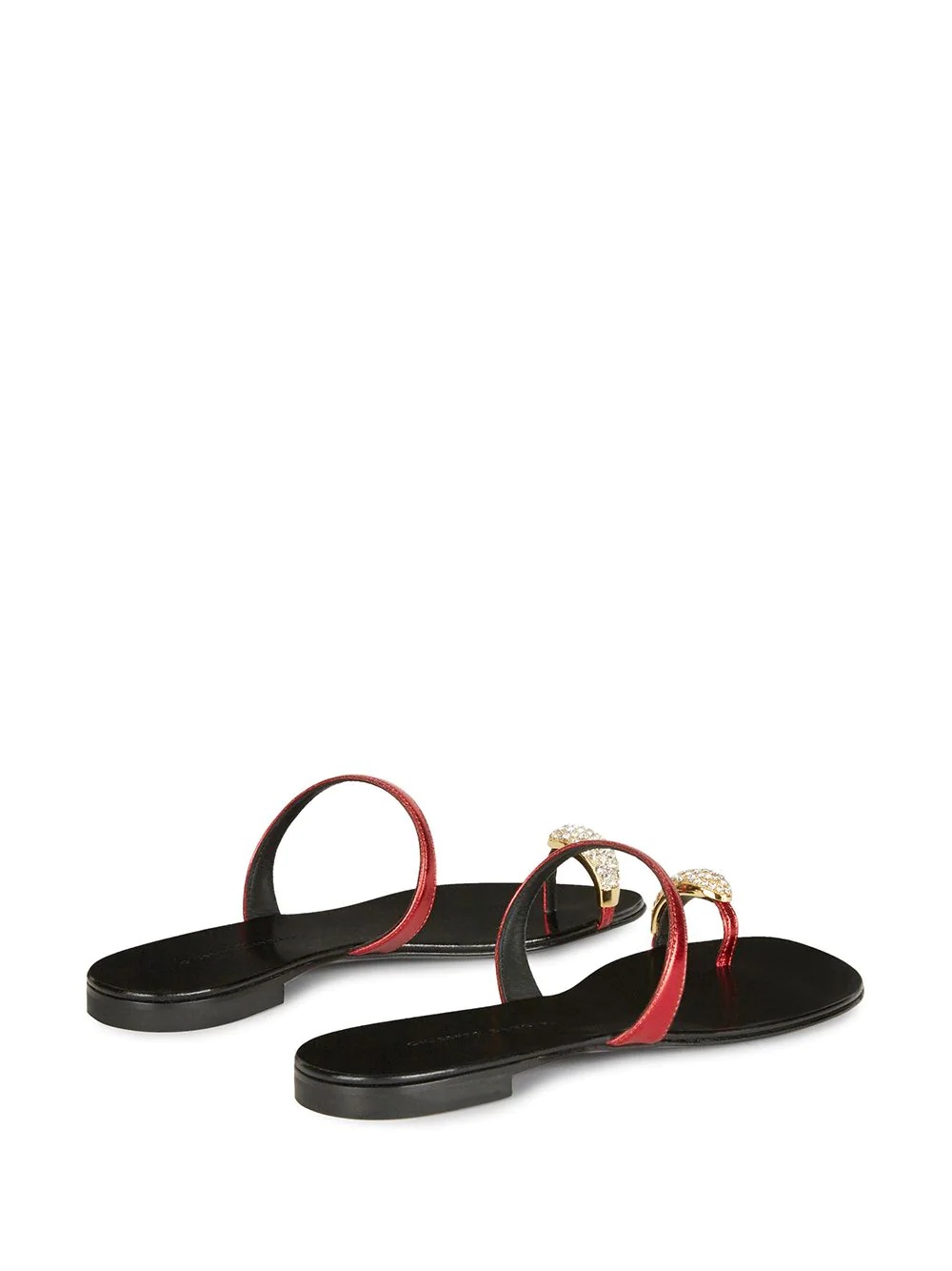 Ring toe-strap sandals - 3
