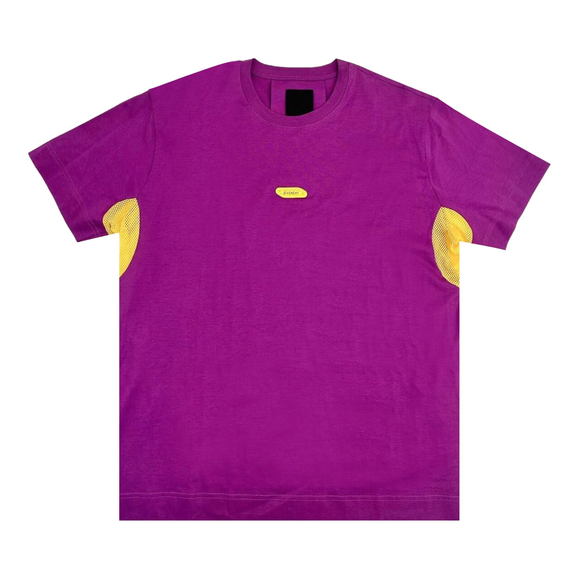 Givenchy Logo Crewneck Short-Sleeve T-Shirt 'Grape' - 1