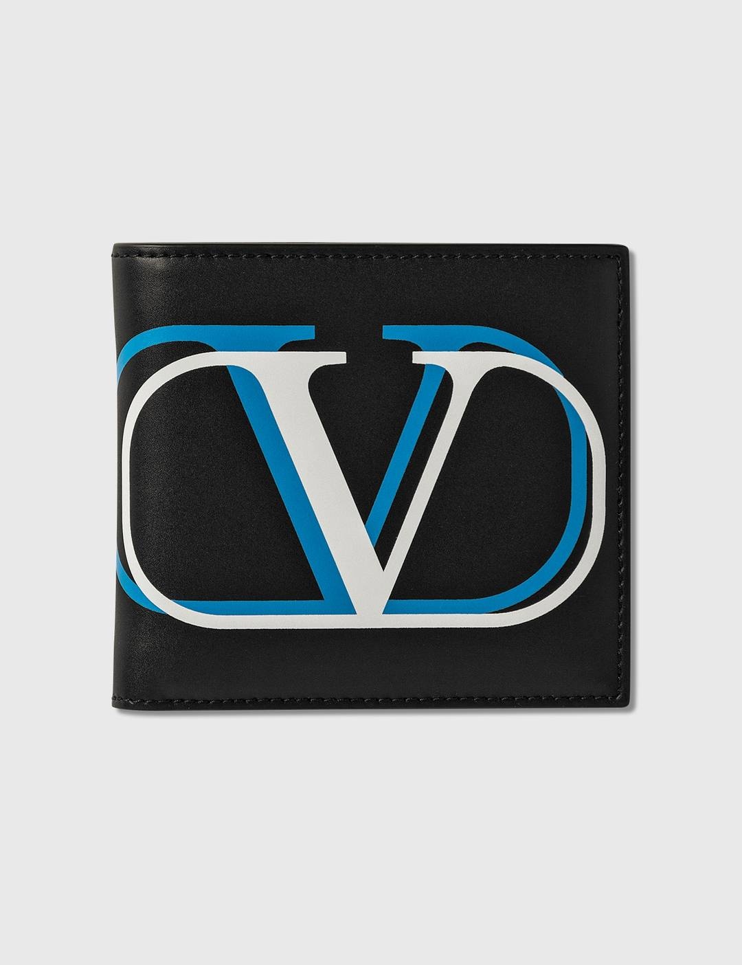 Valentino Garavani Double V Logo Billfold Wallet - 1