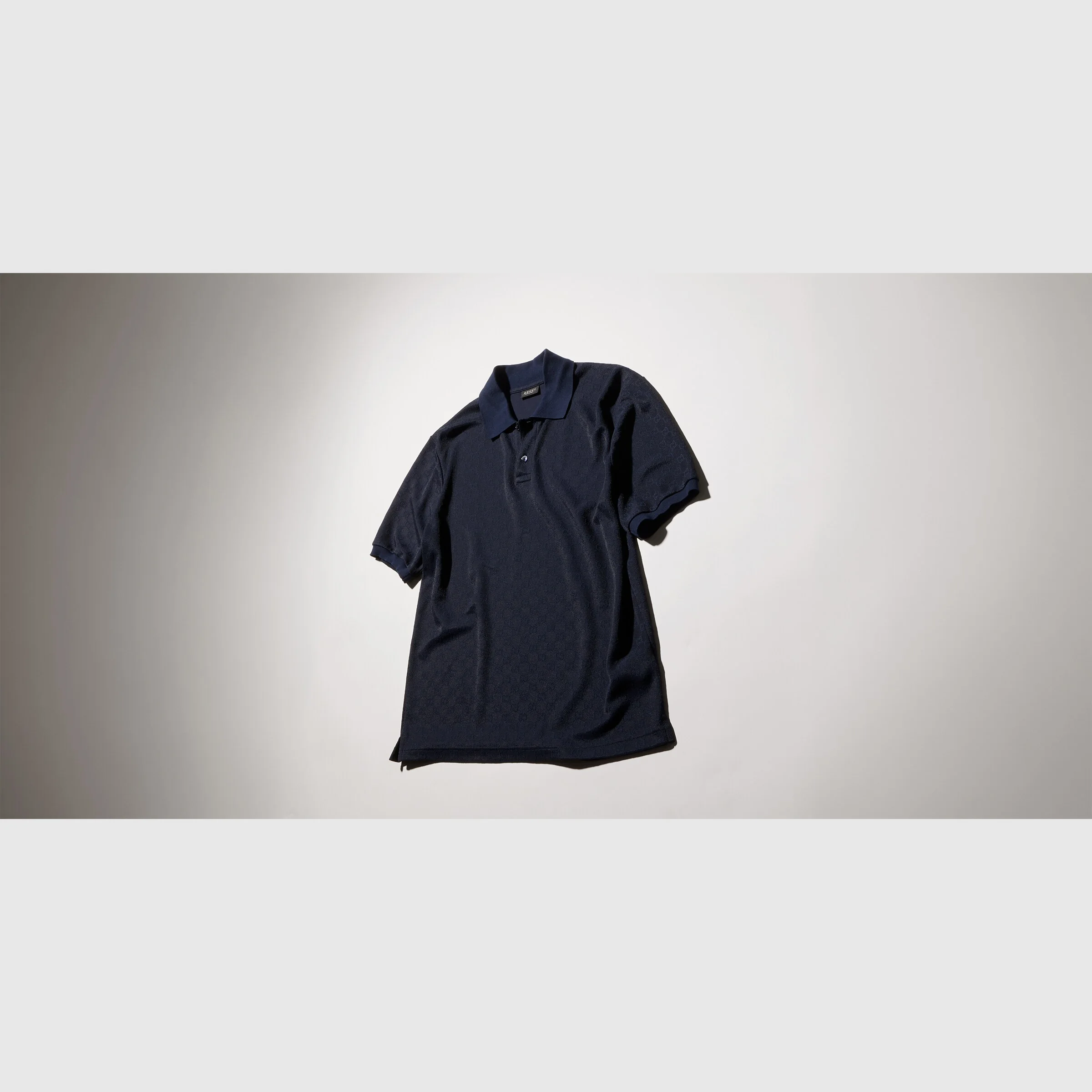 Lightweight GG jersey polo shirt - 1