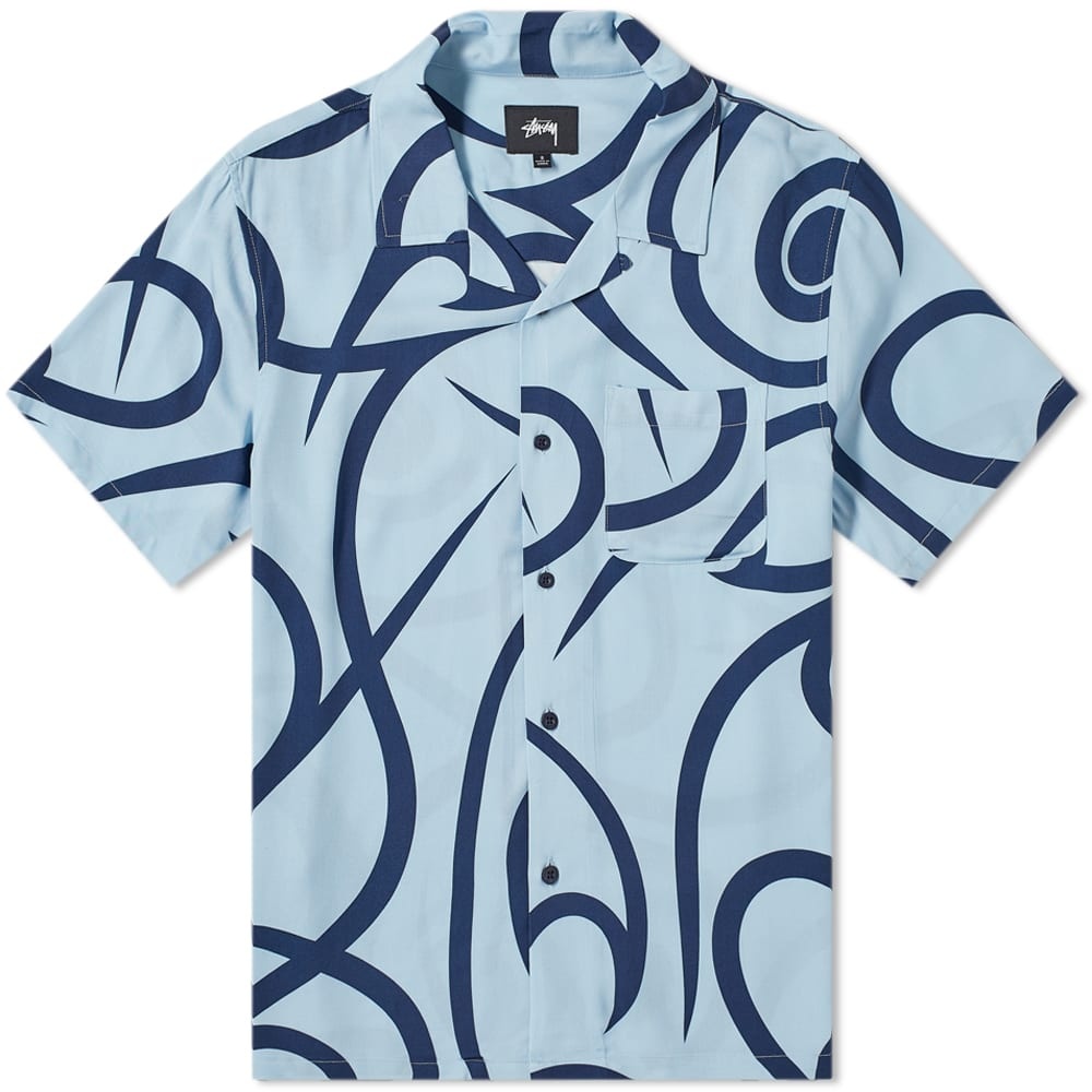 Stussy Tribal Pattern Shirt - 1