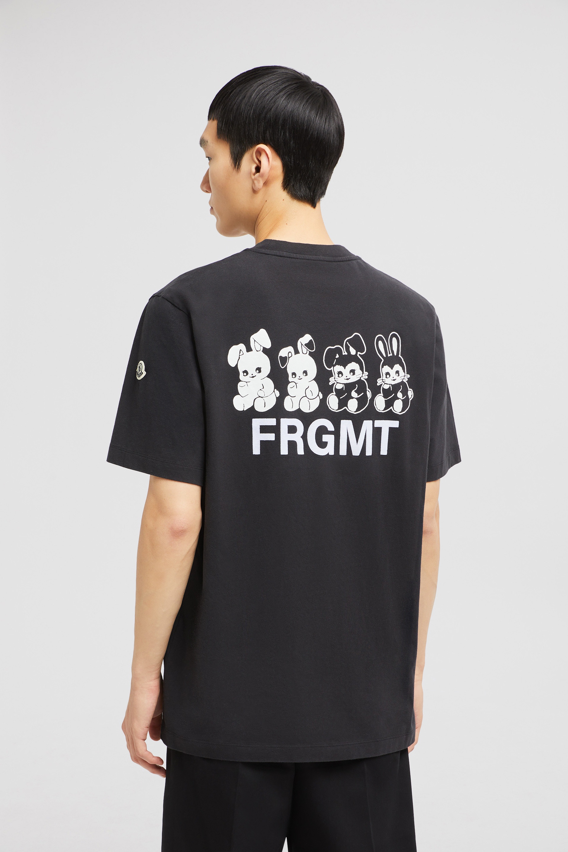 Moncler x FRGMT Cartoon Logo Cotton T-Shirt - 5