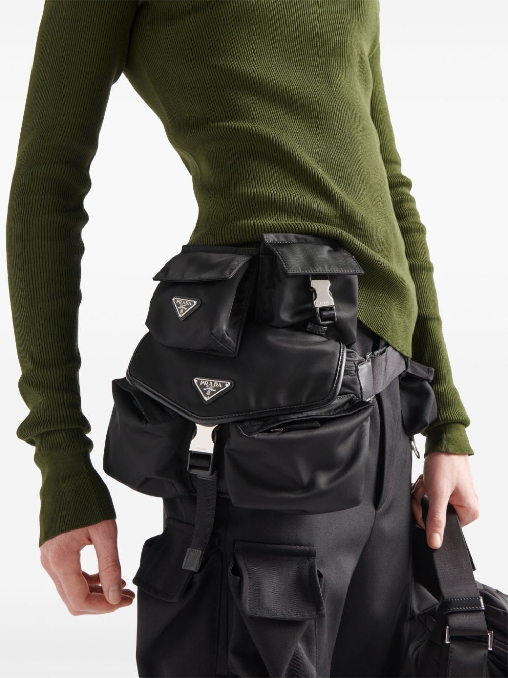 Re-Nylon belt bag - 2