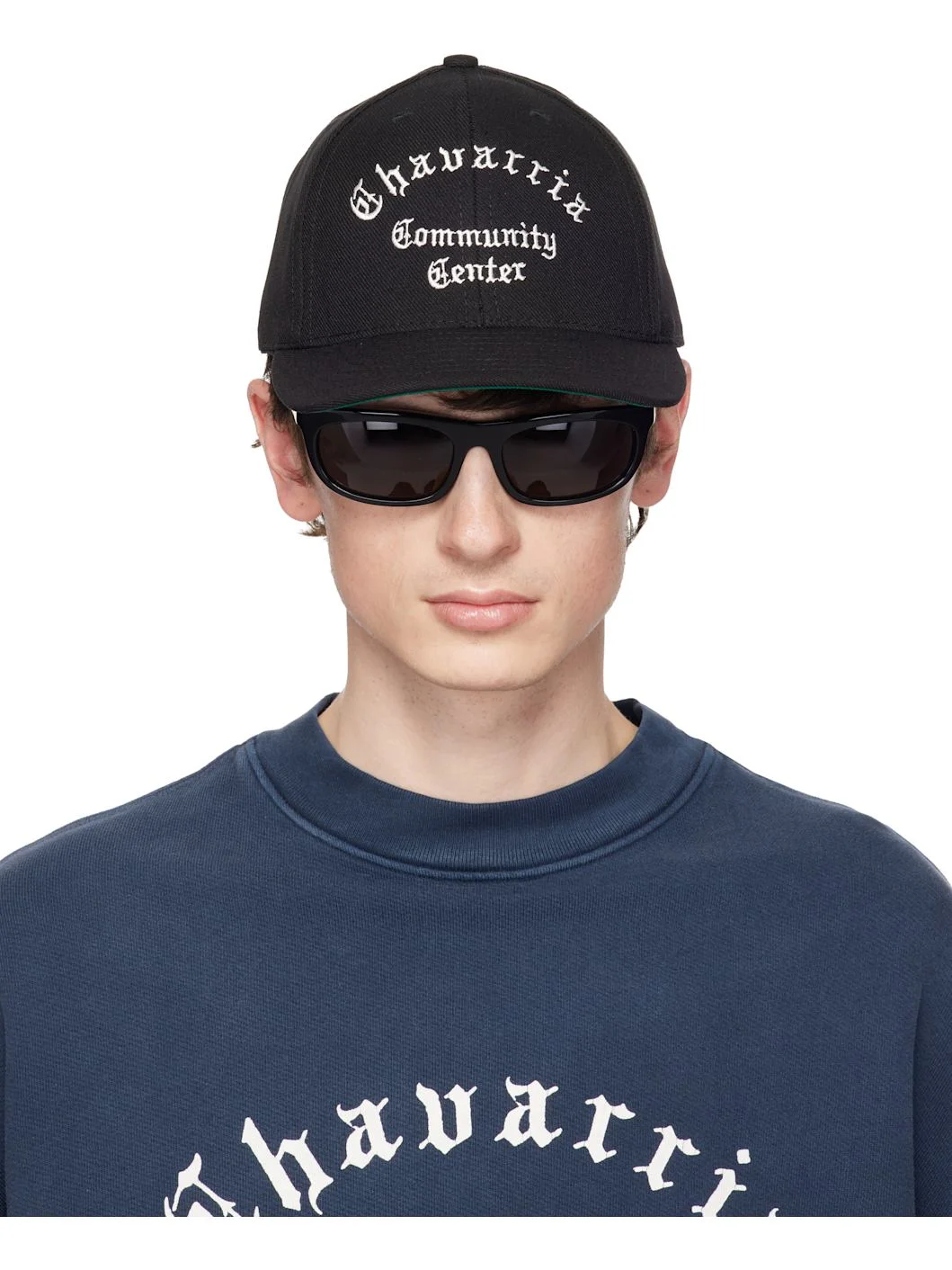 Black 'Chavarria Community Center' Cap - 1