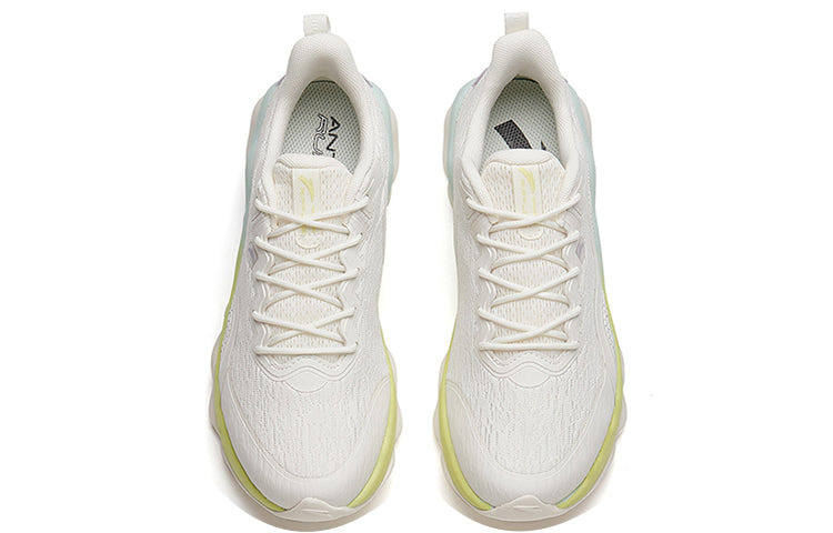 (WMNS) ANTA Running Series Sneakers 'White Green Blue' 122215555-4 - 3