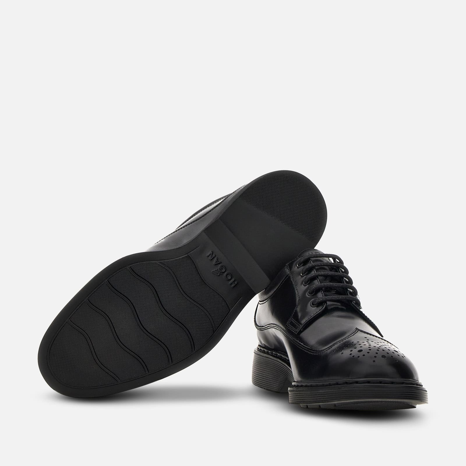 Lace Ups Hogan H576 Black - 5