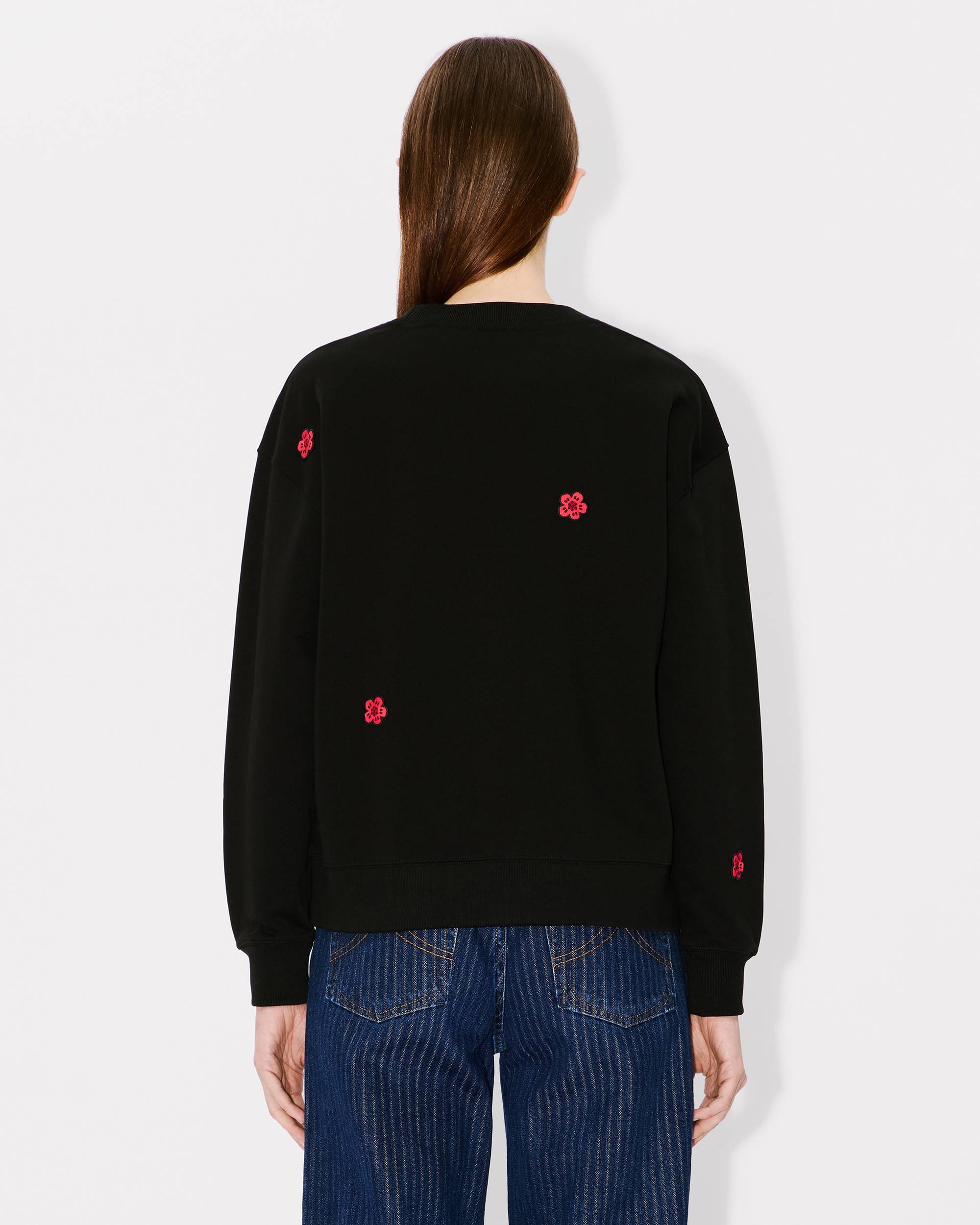 'Boke Flower' classic embroidered sweatshirt - 4