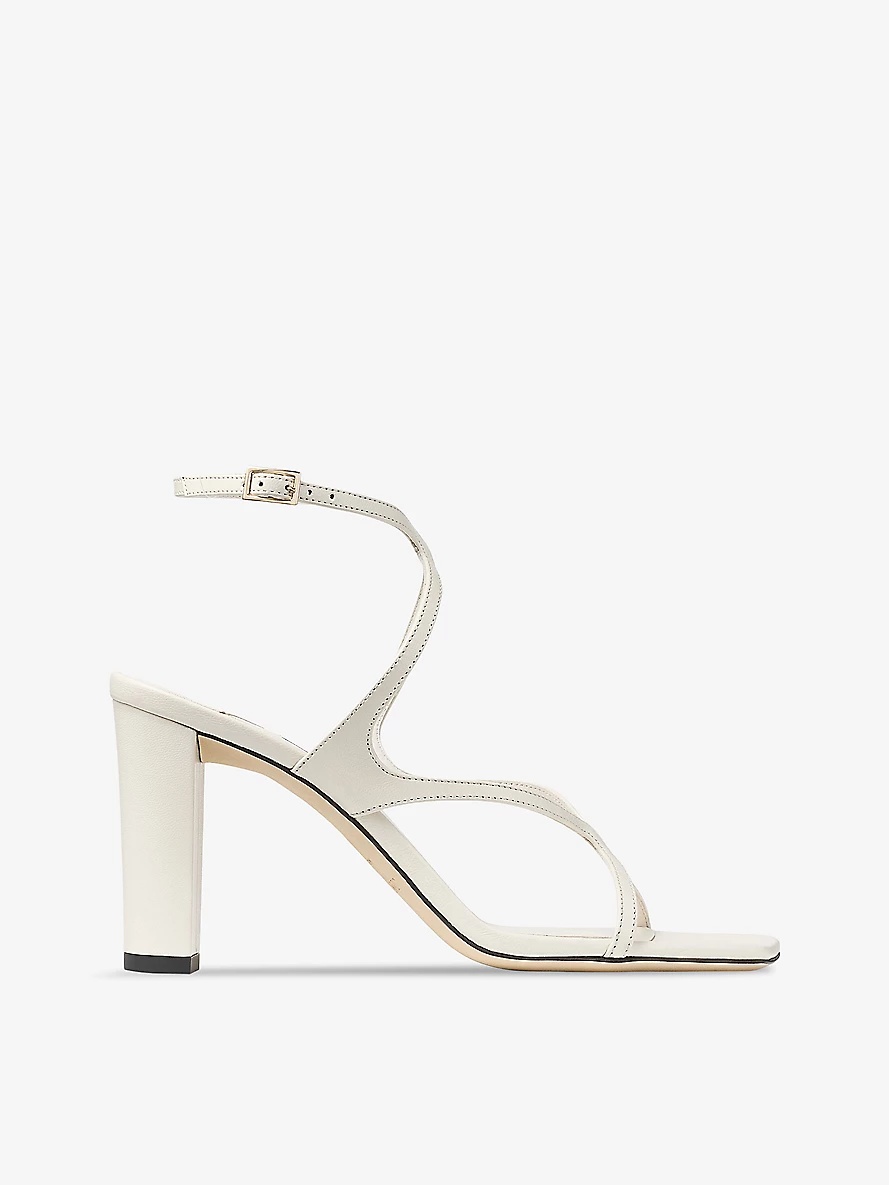 Azie 85 leather heeled sandals - 1