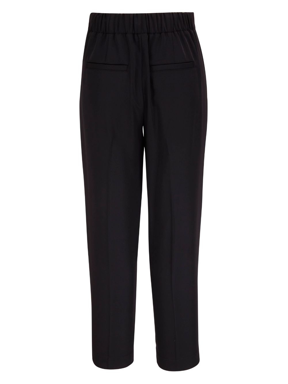 high-waist tapered-leg trousers - 2