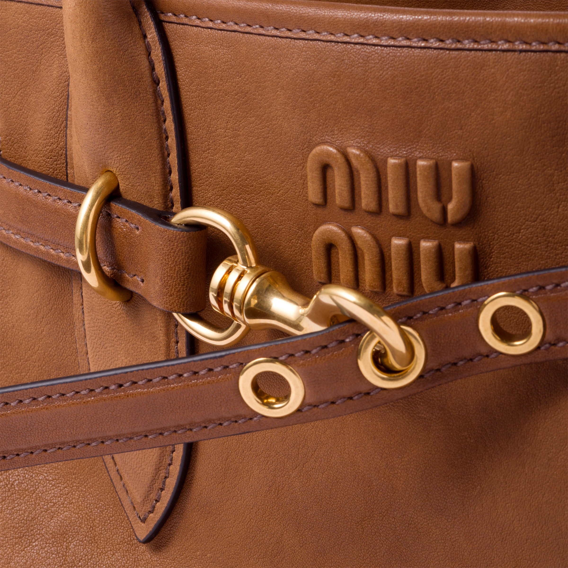 Miu Miu Aventure nappa leather bag | REVERSIBLE