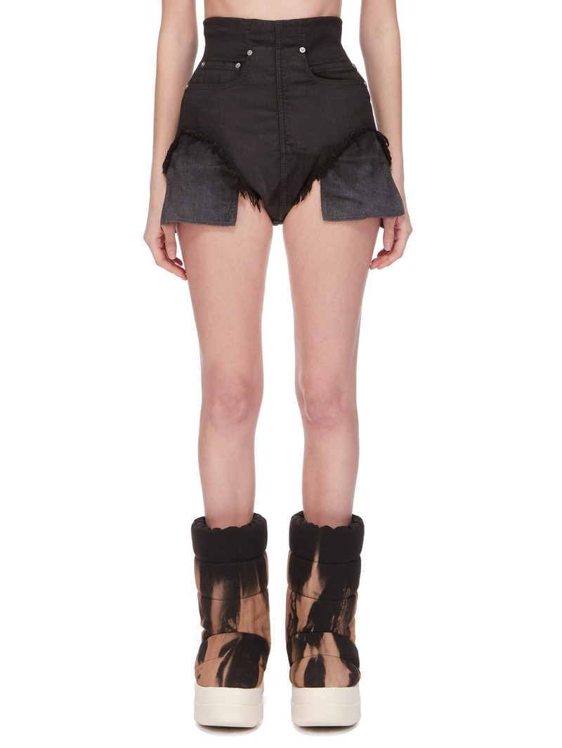 DIRT CUTOFFS SHORTS (BLACK WAX) 1