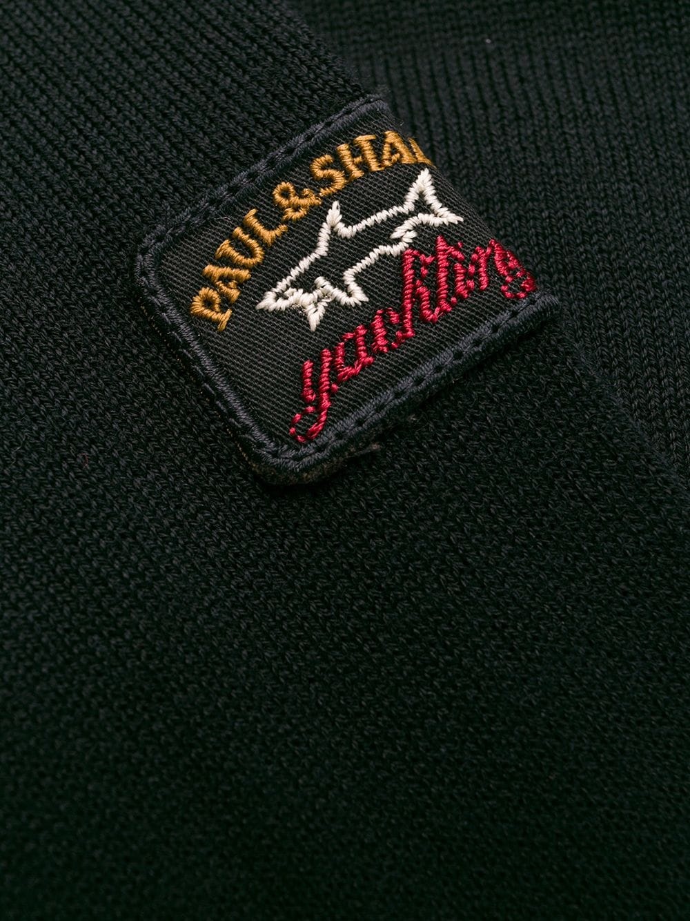 sweatshirt with logo patch - 6