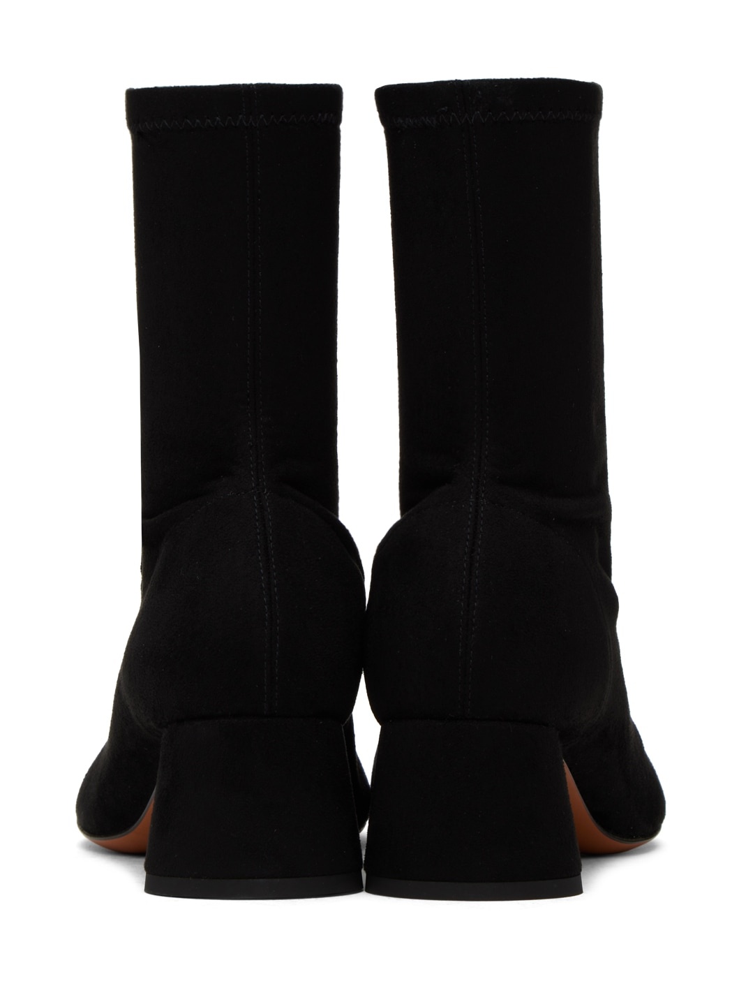 Black Glove Stretch Boots - 2