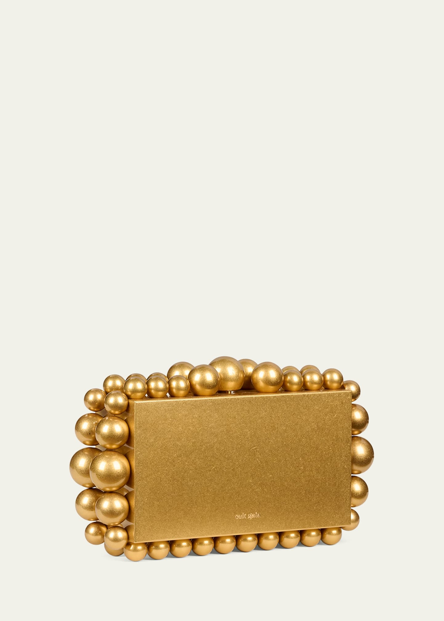Eos Metal Beaded Clutch Bag - 2