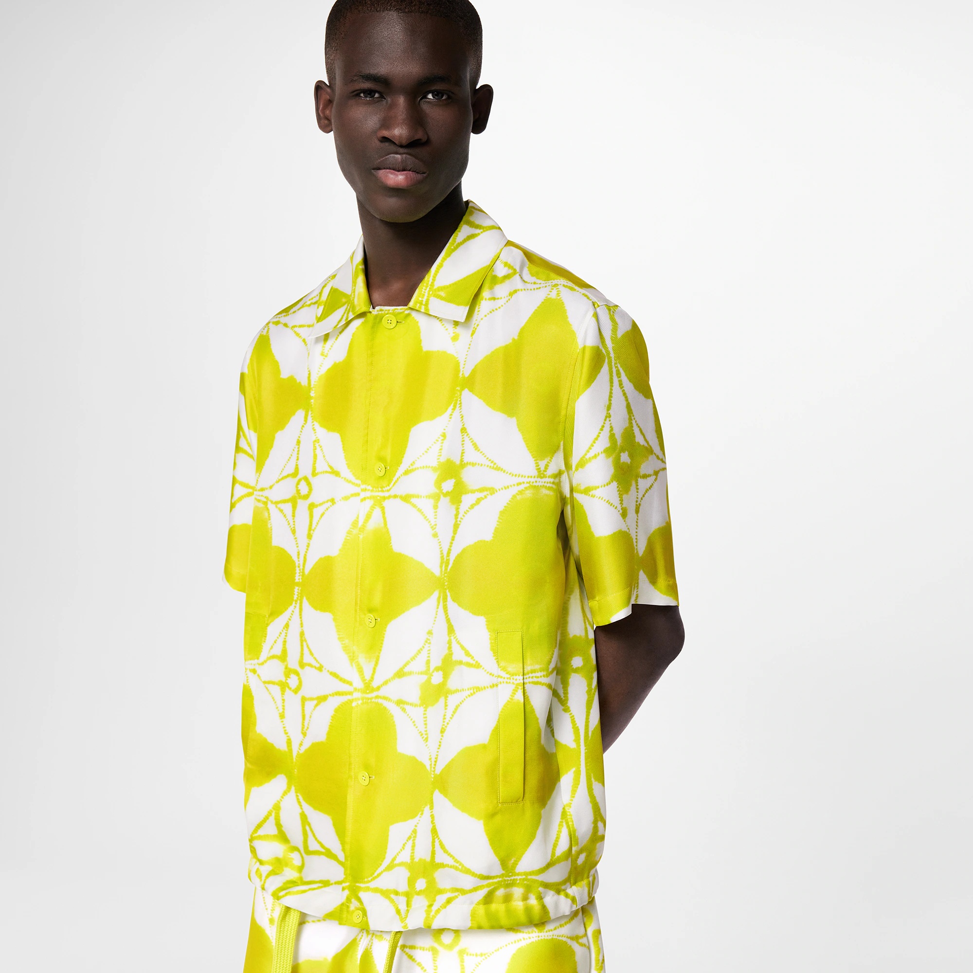 Monogram Shibori Short-Sleeved Shirt - 2