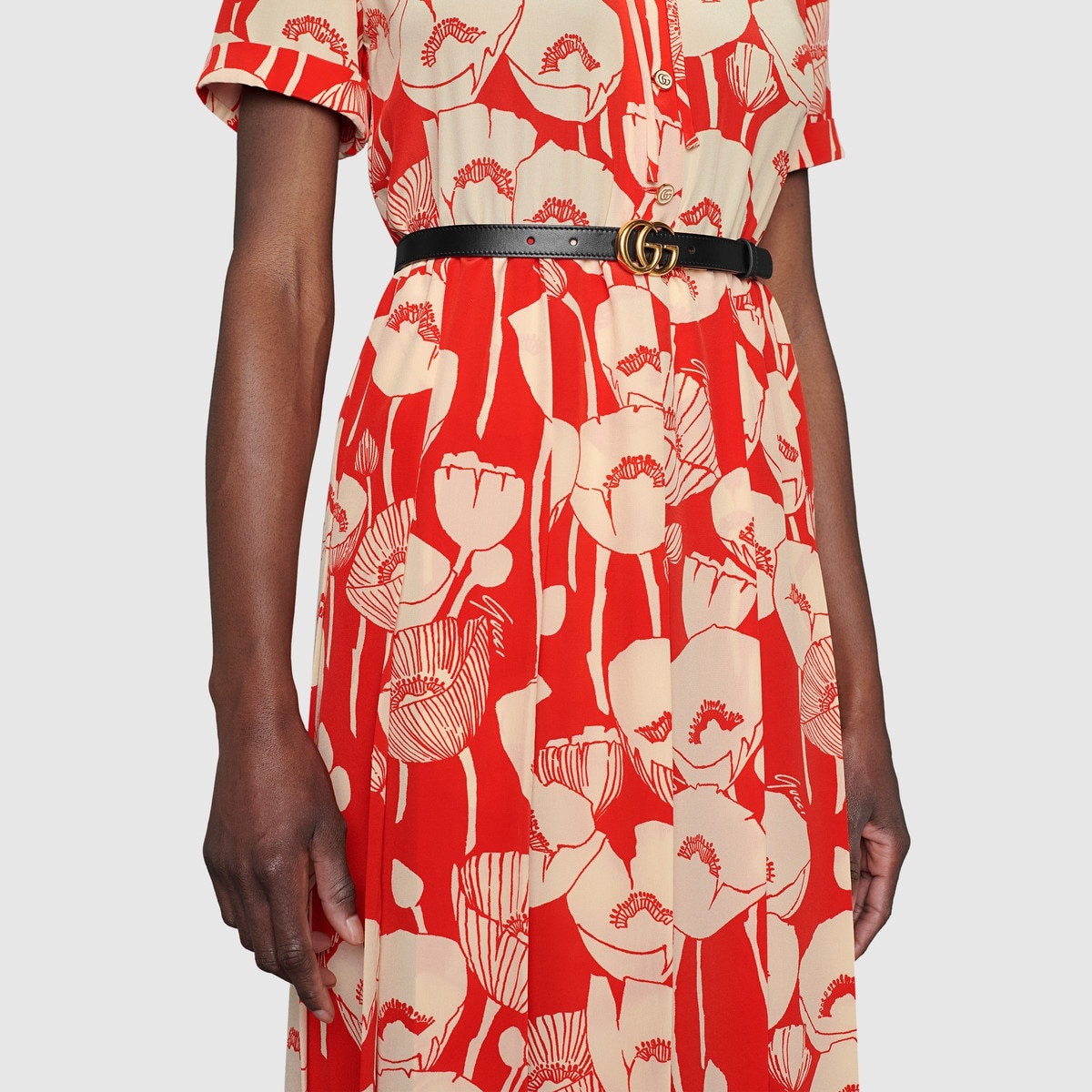 GG Marmont reversible thin belt - 7