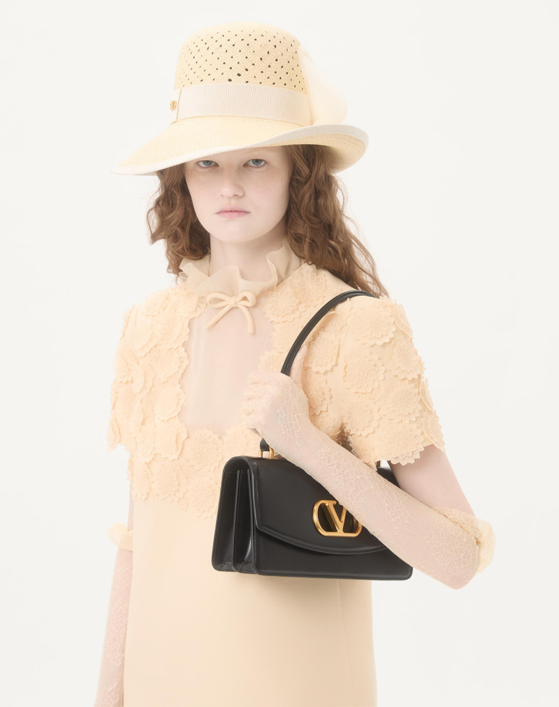 EMBROIDERED CREPE COUTURE SHORT DRESS 3