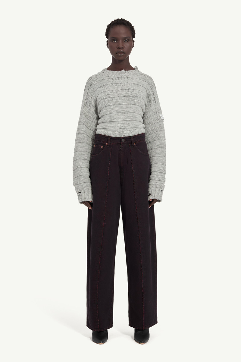 MM6 Maison Margiela Wide-leg jeans outlook